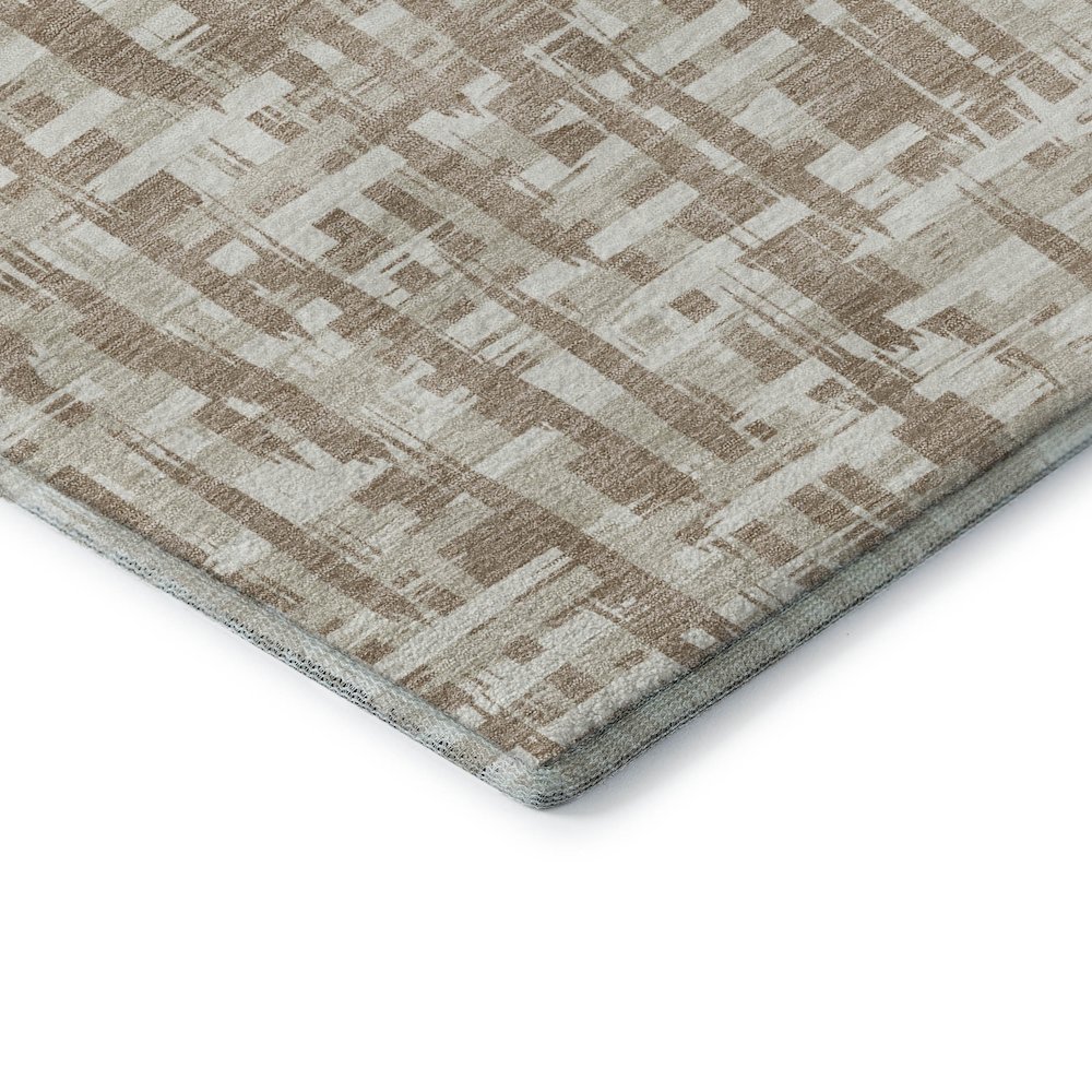Premium Machine Washable Mayfield AMF1059 Tan 2'6" x 3'10" Rug. Picture 3