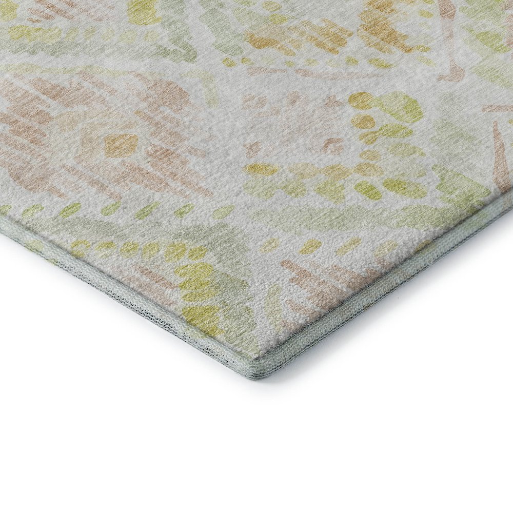 Premium Machine Washable Mayfield AMF1088 Pink 2'6" x 3'10" Rug. Picture 3