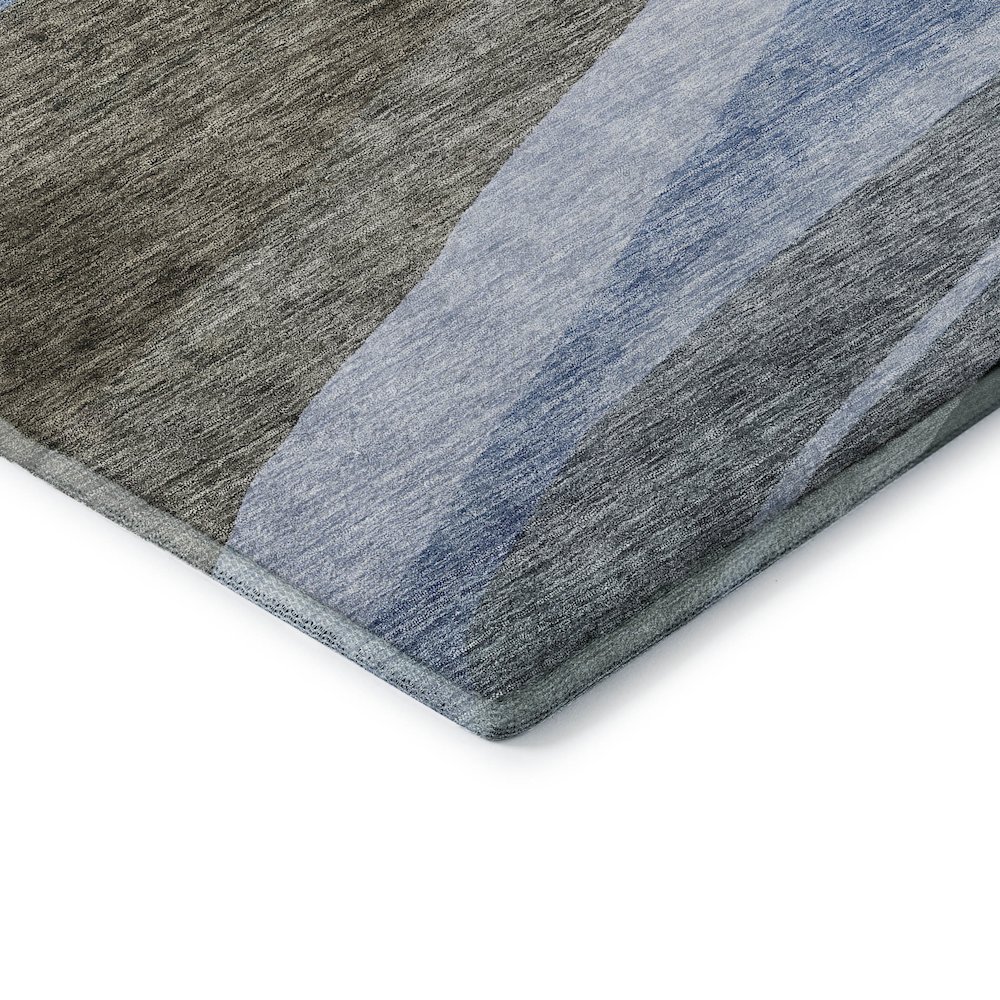 Premium Machine Washable Mayfield AMF1098 Brown 2'6" x 3'10" Rug. Picture 3