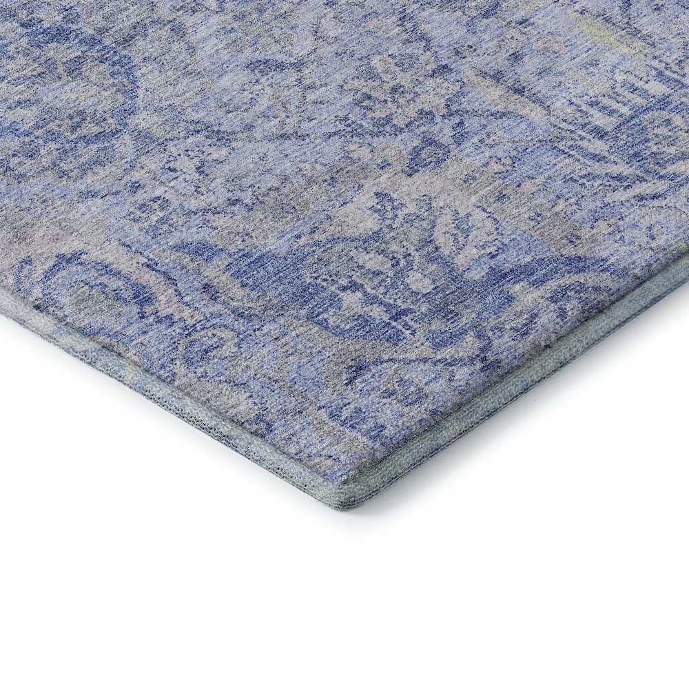 Premium Machine Washable Mayfield AMF1102 Sky 2'6" x 3'10" Rug. Picture 3