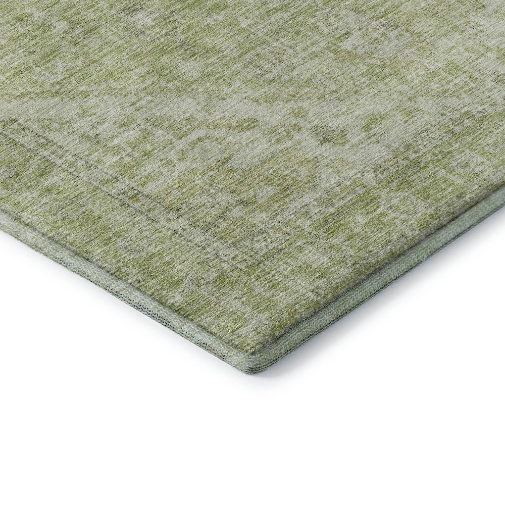 Premium Machine Washable Mayfield AMF1104 Sage 2'6" x 3'10" Rug. Picture 3