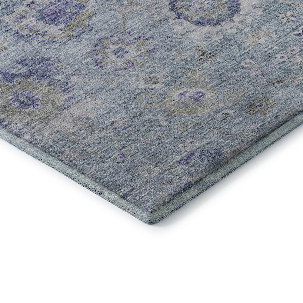 Premium Machine Washable Mayfield AMF1107 Sky 2'6" x 3'10" Rug. Picture 3