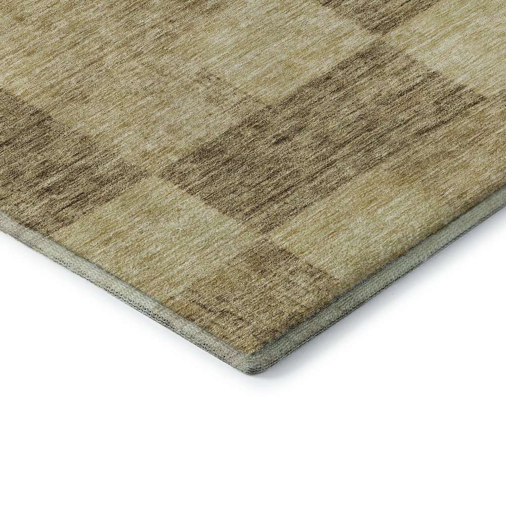 Premium Machine Washable Mayfield AMF1139 Gold 2'6" x 3'10" Rug. Picture 3
