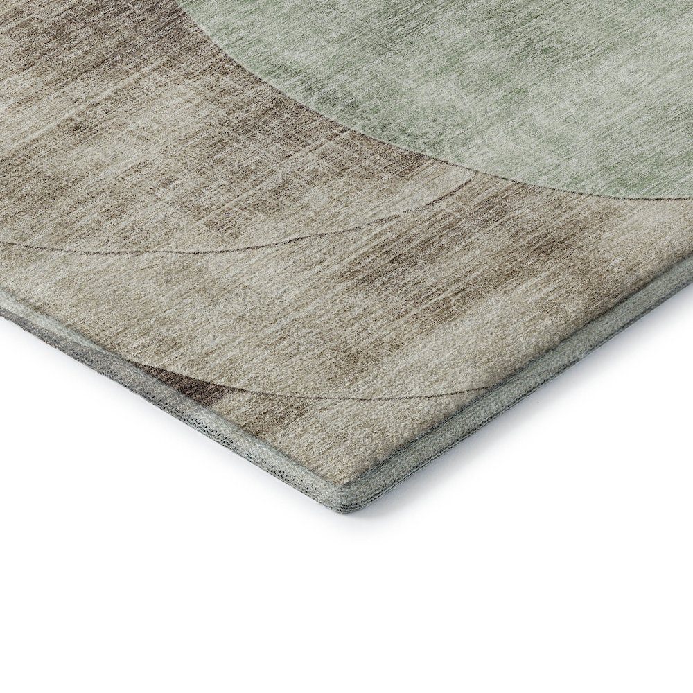 Premium Machine Washable Mayfield AMF1140 Aloe 2'6" x 3'10" Rug. Picture 3