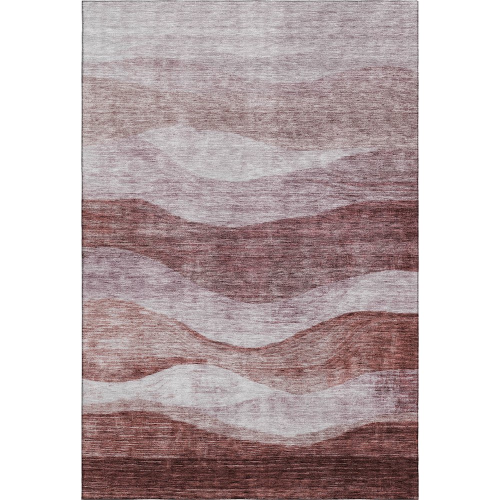 Premium Machine Washable Mayfield AMF1141 Blush 5' x 7'6" Rug. Picture 1