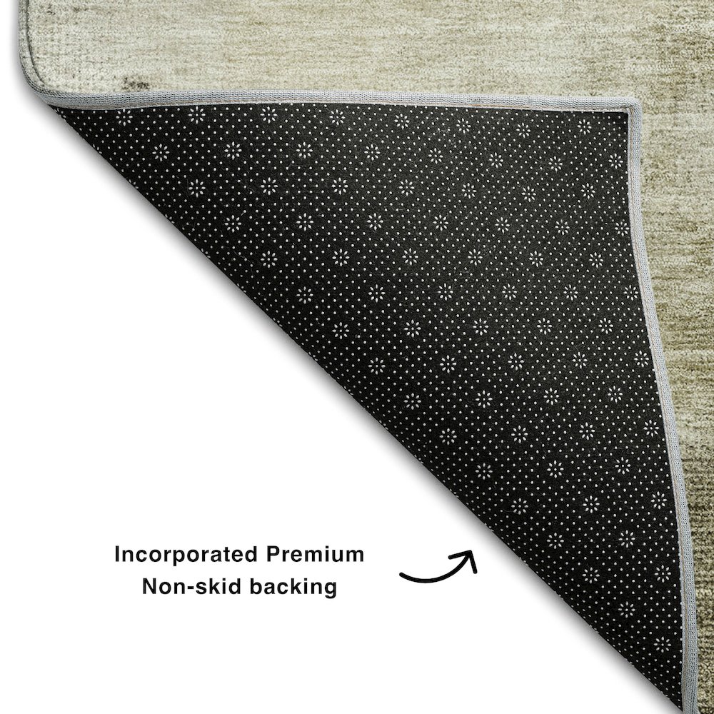 Premium Machine Washable Mayfield AMF1158 Wheat 2'6" x 3'10" Rug. Picture 2