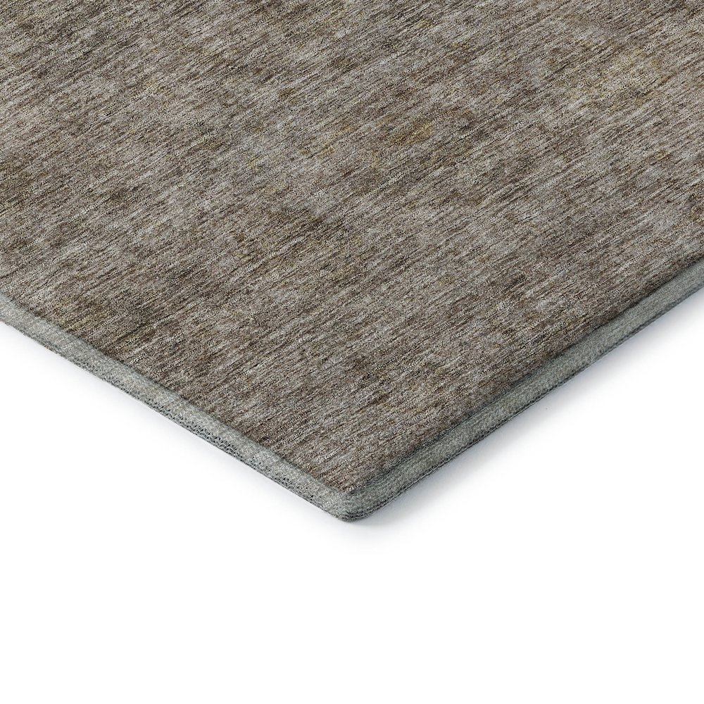 Premium Machine Washable Mayfield AMF1170 Brown 2'6" x 3'10" Rug. Picture 3