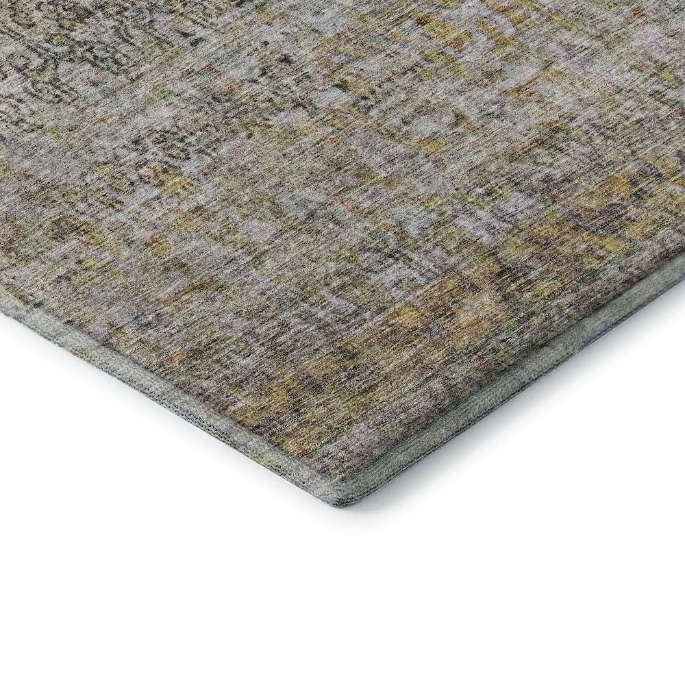 Premium Machine Washable Mayfield AMF1173 Seafoam 2'6" x 3'10" Rug. Picture 3