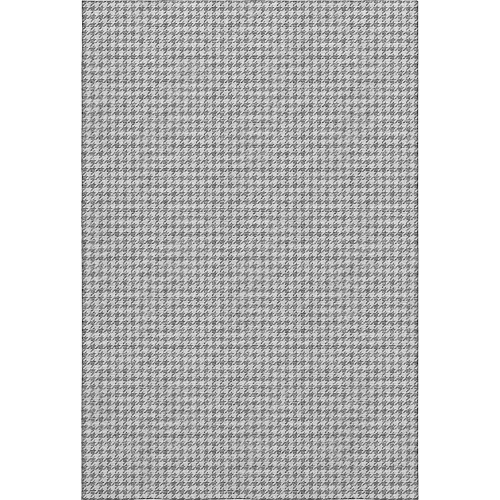 Premium Machine Washable Mayfield  Gray 5' x 7'6" Rug. Picture 1