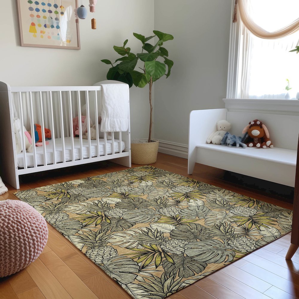 Premium Machine Washable Mayfield  Baja 5' x 7'6" Rug. Picture 5