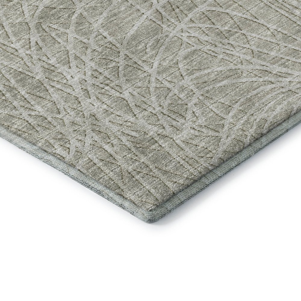 Premium Machine Washable Mayfield  Beige 2'6" x 3'10" Rug. Picture 3