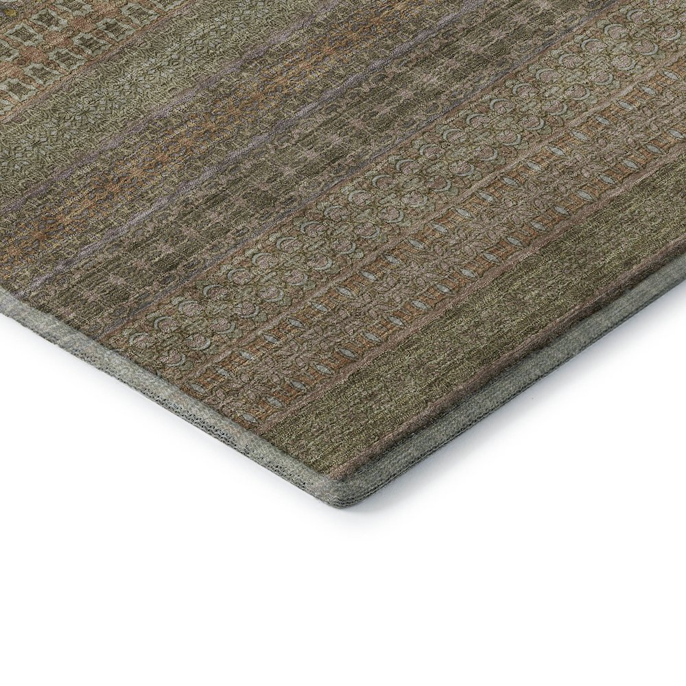Premium Machine Washable Mayfield  Khaki 2'6" x 3'10" Rug. Picture 3