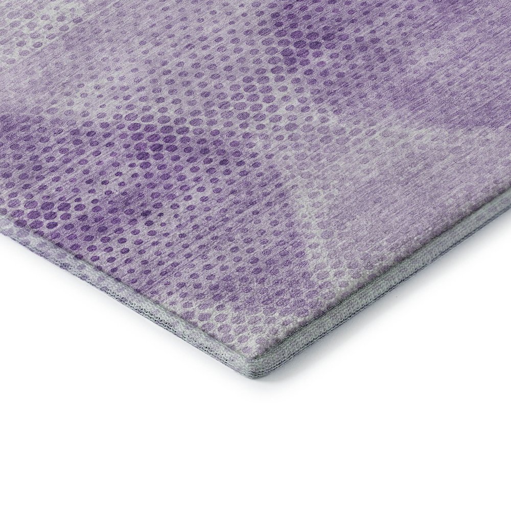 Premium Machine Washable Mayfield  Lavender 2'6" x 3'10" Rug. Picture 3