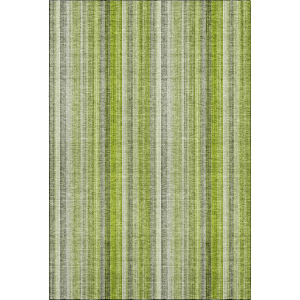 Premium Machine Washable Mayfield  Green 5' x 7'6" Rug. Picture 1