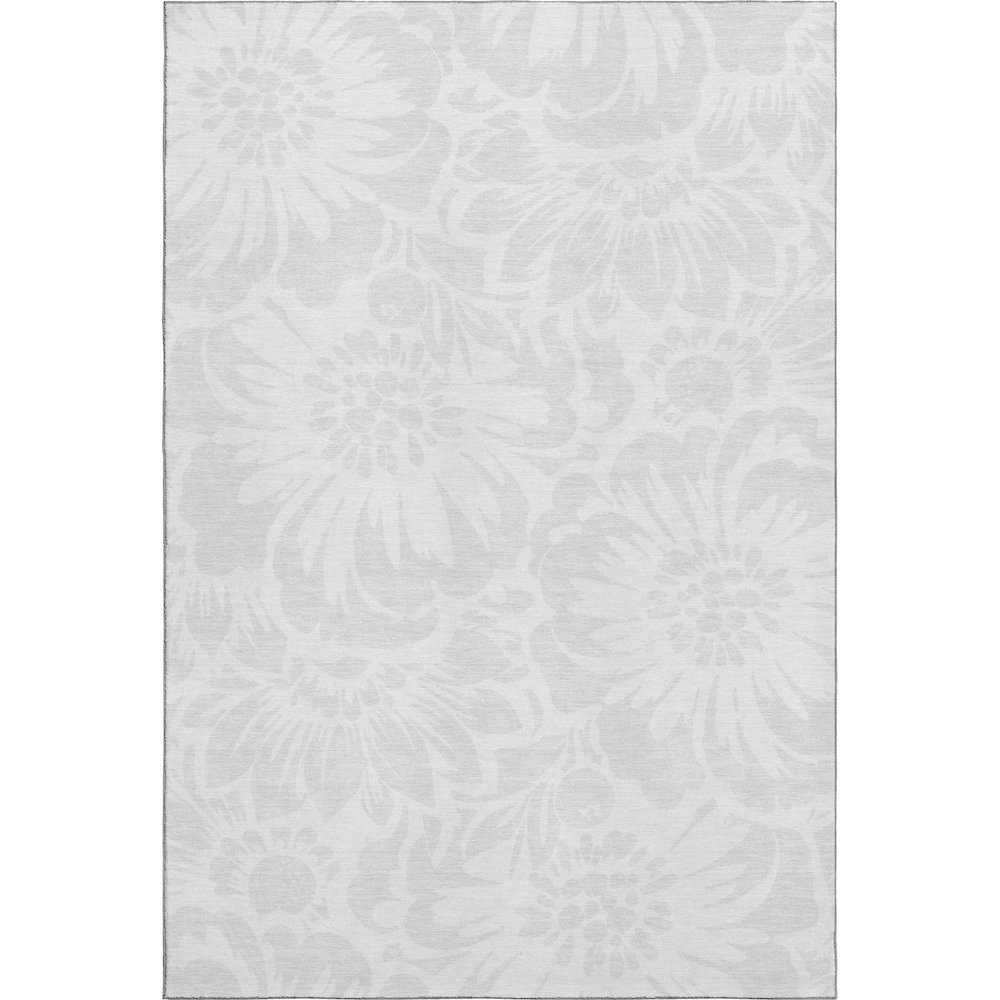 Premium Machine Washable Mayfield  Ivory 5' x 7'6" Rug. Picture 1