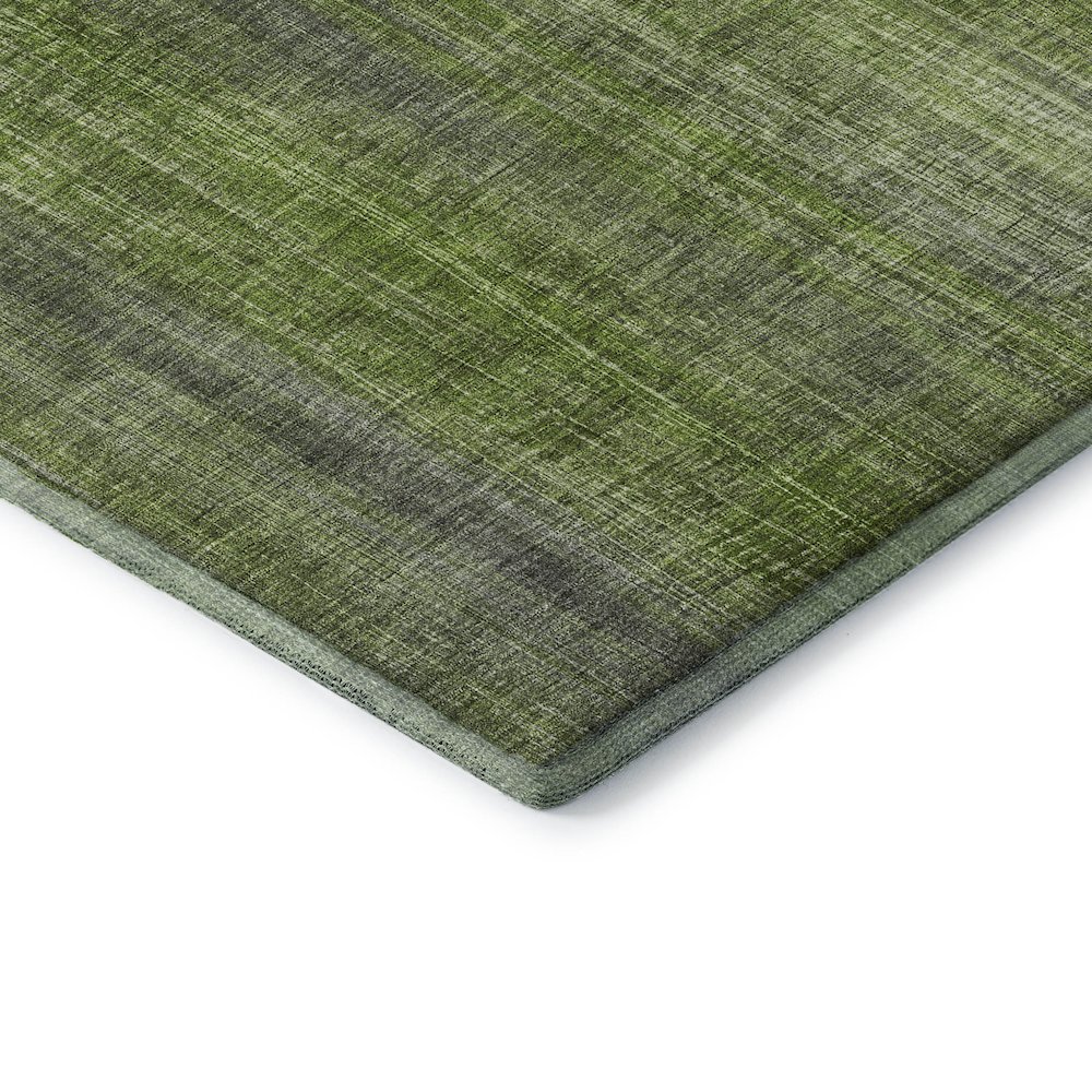 Premium Machine Washable Mayfield  Green 2'6" x 3'10" Rug. Picture 3