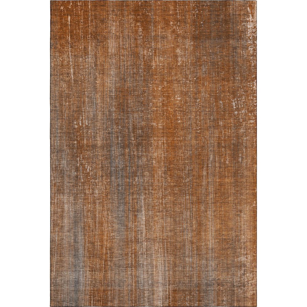 Premium Machine Washable Mayfield  Paprika 5' x 7'6" Rug. Picture 1