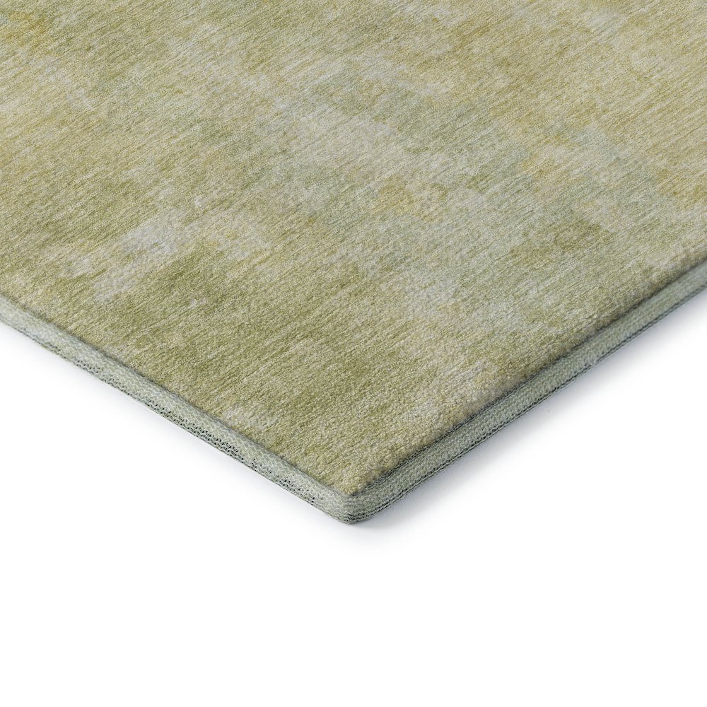 Premium Machine Washable Mayfield  Gold 2'6" x 3'10" Rug. Picture 3