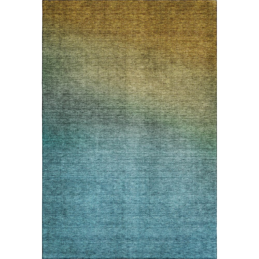 Premium Machine Washable Mayfield  Brown 5' x 7'6" Rug. Picture 1