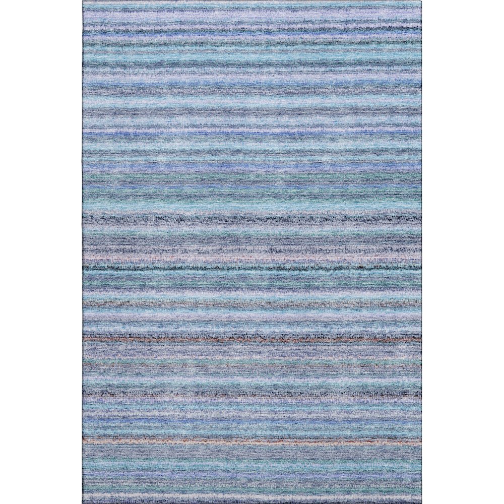 Premium Machine Washable Mayfield  Sky 5' x 7'6" Rug. Picture 1