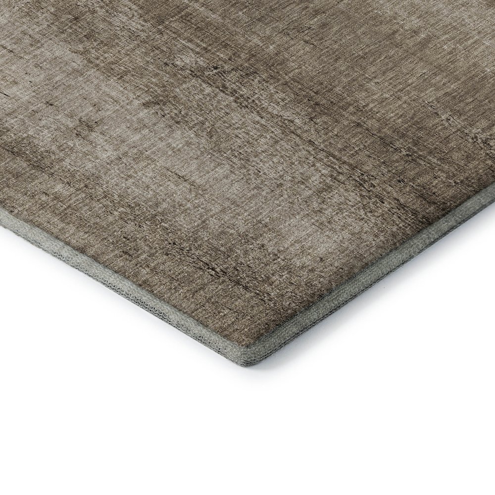 Premium Machine Washable Mayfield  Taupe 2'6" x 3'10" Rug. Picture 3