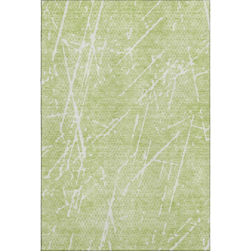 Premium Machine Washable Mayfield  Aloe 5' x 7'6" Rug. Picture 1