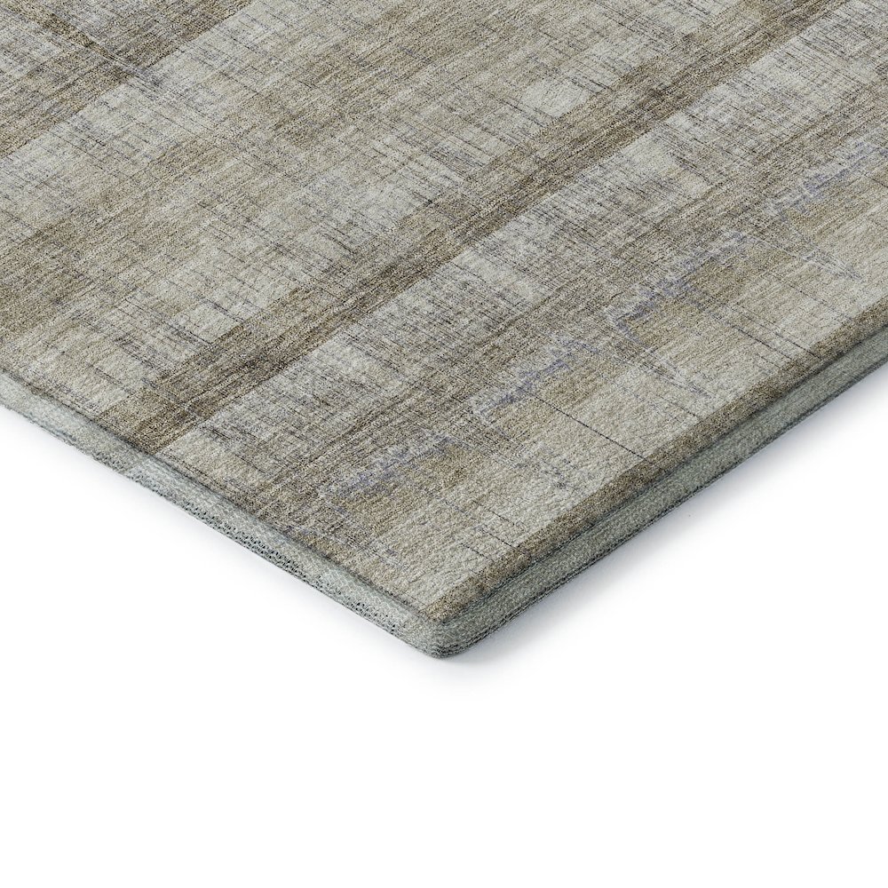 Premium Machine Washable Mayfield  Taupe 2'6" x 3'10" Rug. Picture 3