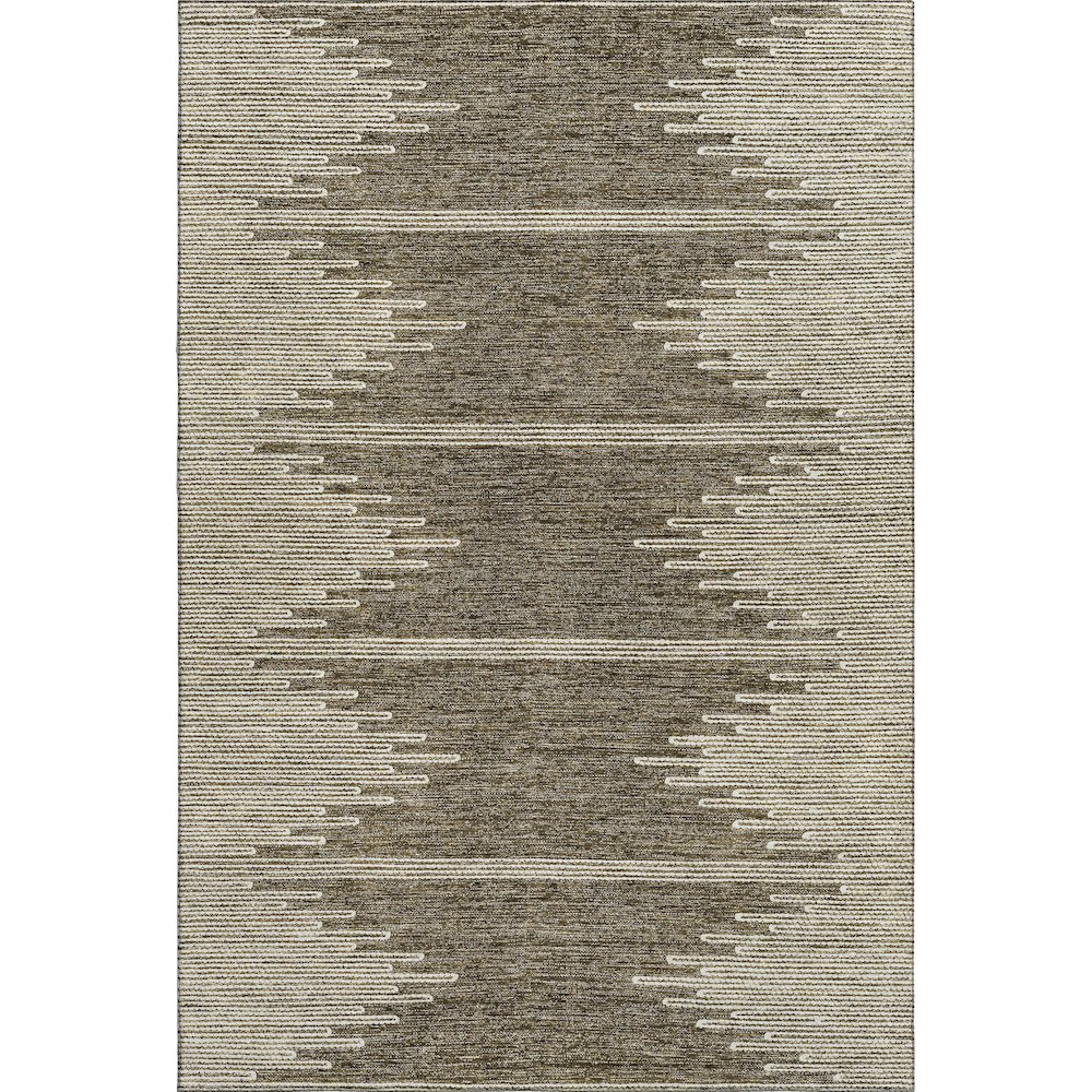 Premium Machine Washable Mayfield  Coffee 5' x 7'6" Rug. Picture 1