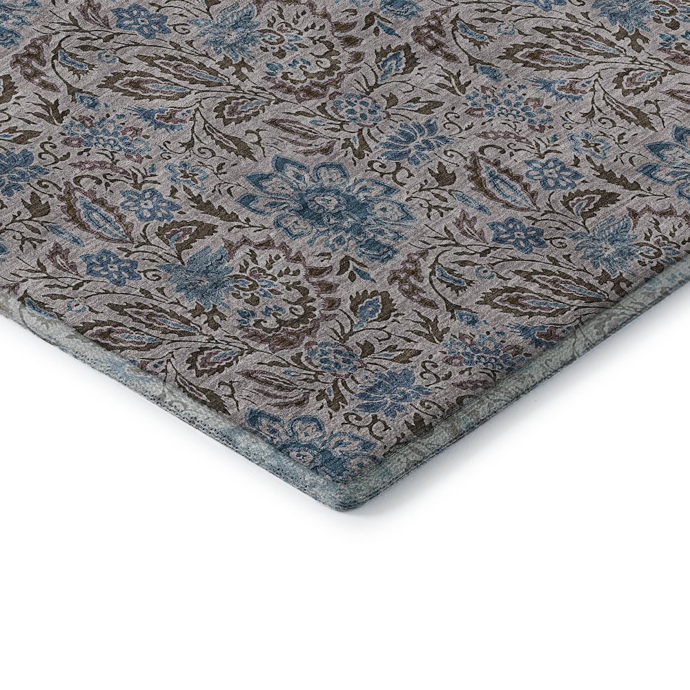 Premium Machine Washable Mayfield AMF660 Mocha 2'6" x 3'10" Rug. Picture 3