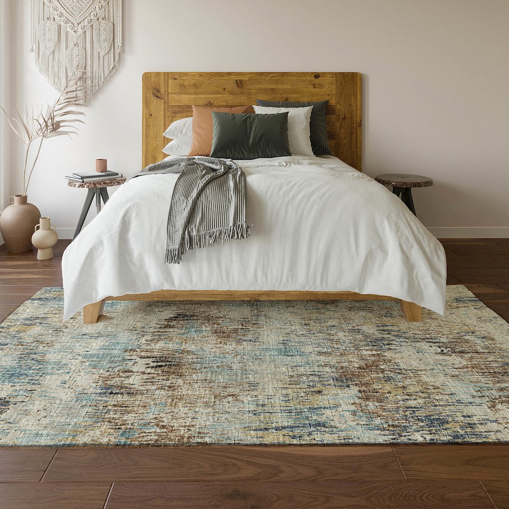 Premium Machine Washable Mayfield  Moody 5' x 7'6" Rug. Picture 6