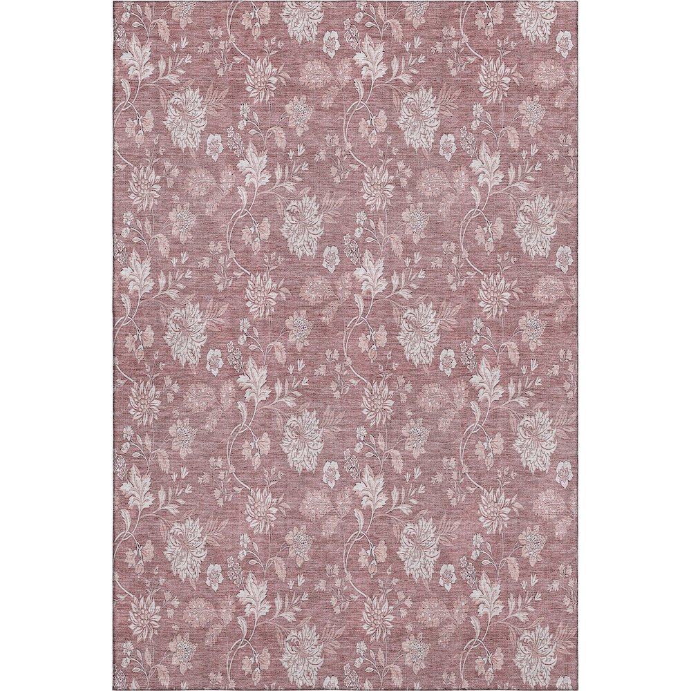 Premium Machine Washable Mayfield AMF681 Blush 5' x 7'6" Rug. Picture 1
