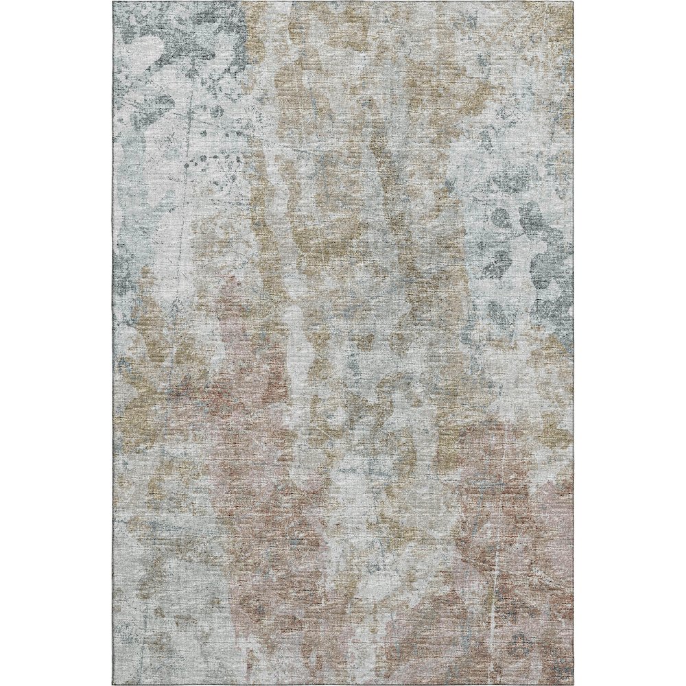 Premium Machine Washable Mayfield  Multi 5' x 7'6" Rug. Picture 1