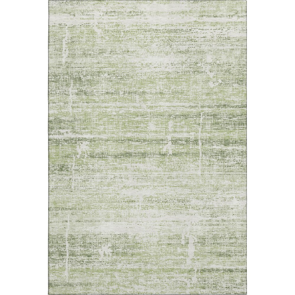 Premium Machine Washable Mayfield AMF747 Aloe 5' x 7'6" Rug. Picture 1
