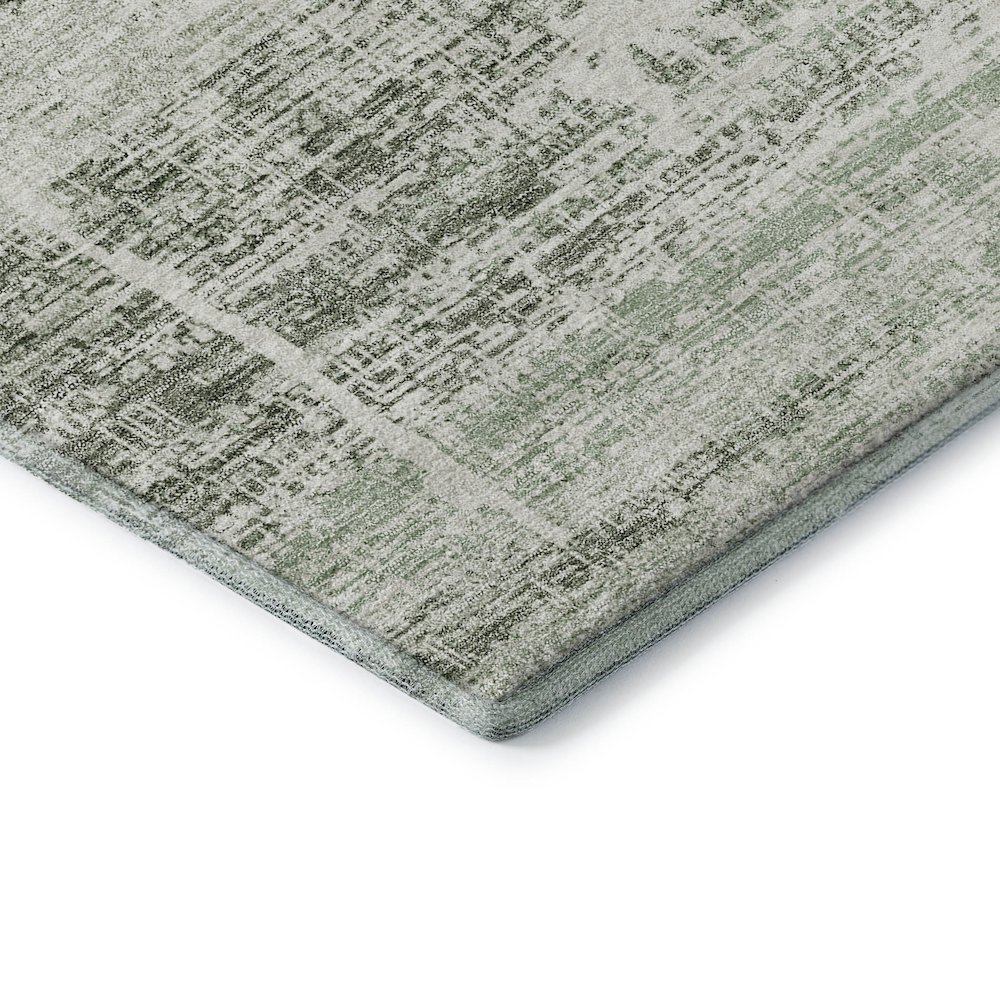 Premium Machine Washable Mayfield AMF747 Sage 2'6" x 3'10" Rug. Picture 3