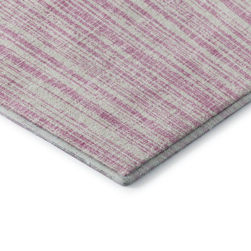 Premium Machine Washable Mayfield AMF760 Pink 2'6" x 3'10" Rug. Picture 3