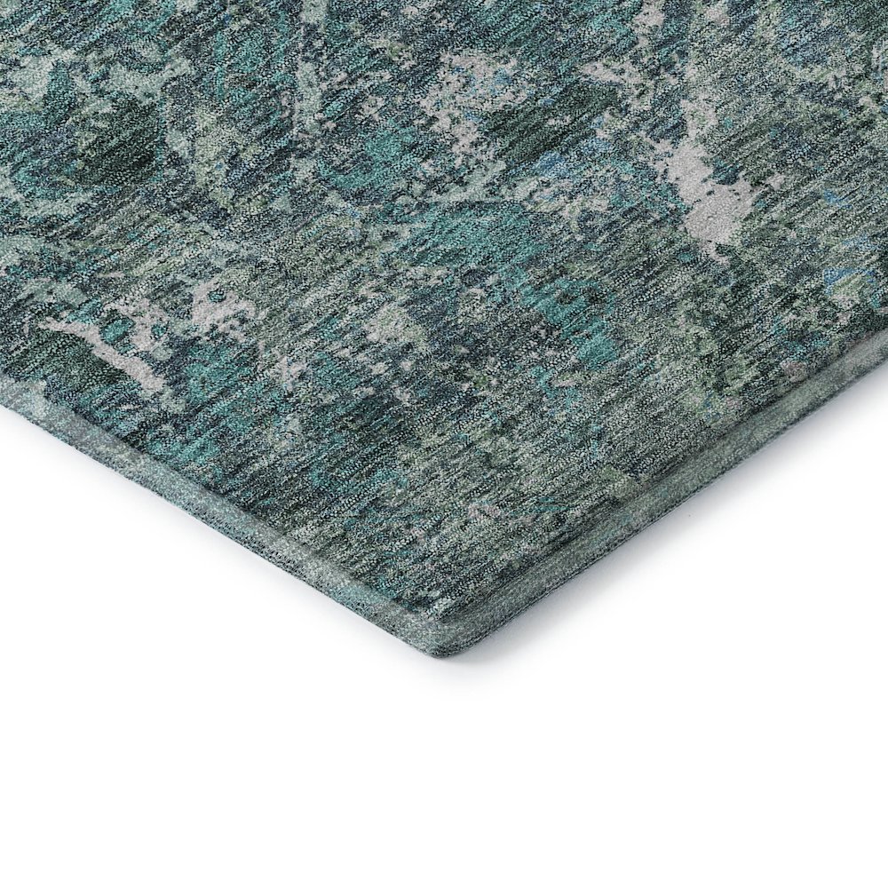 Premium Machine Washable Mayfield AMF768 Sage 2'6" x 3'10" Rug. Picture 3