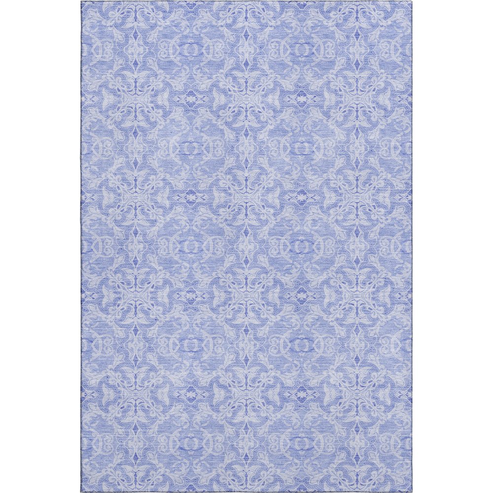 Premium Machine Washable Mayfield AMF784 Sky 5' x 7'6" Rug. Picture 1