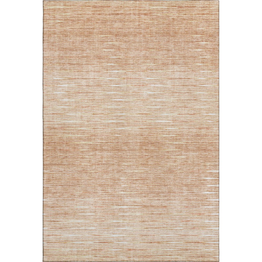 Premium Machine Washable Mayfield AMF800 Salmon 5' x 7'6" Rug. Picture 1