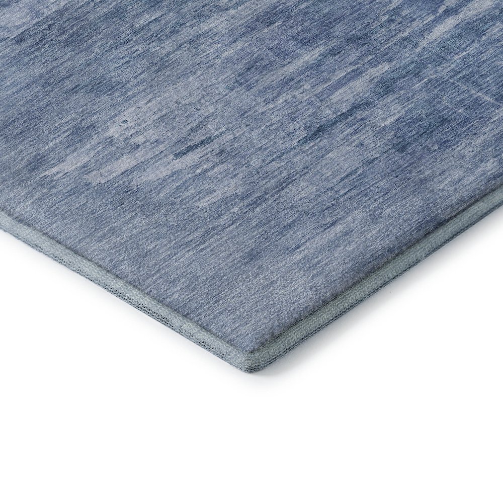 Premium Machine Washable Mayfield AMF806 Blue 2'6" x 3'10" Rug. Picture 3