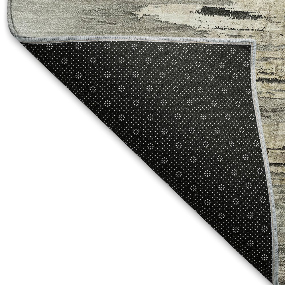 Premium Machine Washable Mayfield AMF807 Gray 2'6" x 3'10" Rug. Picture 2