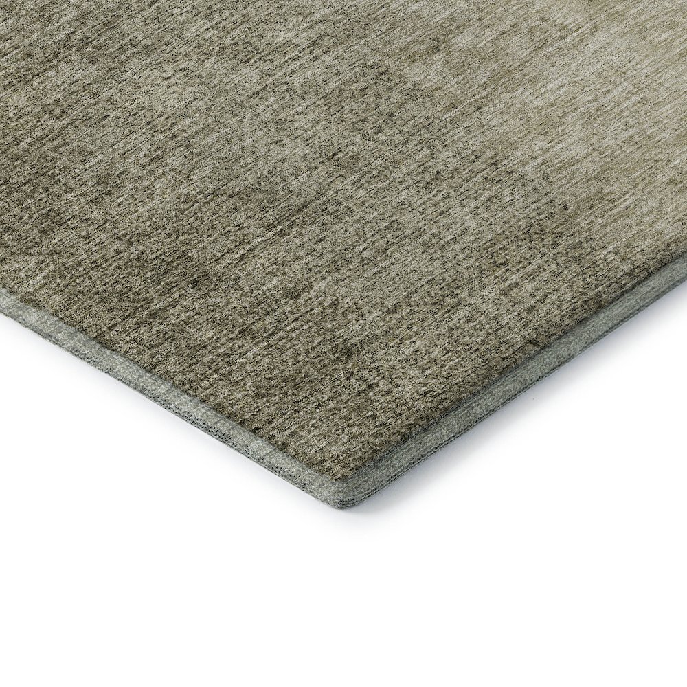 Premium Machine Washable Mayfield AMF822 Brown 2'6" x 3'10" Rug. Picture 3