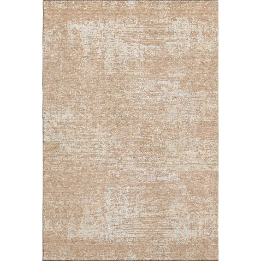 Premium Machine Washable Mayfield AMF839 Coral 5' x 7'6" Rug. Picture 1