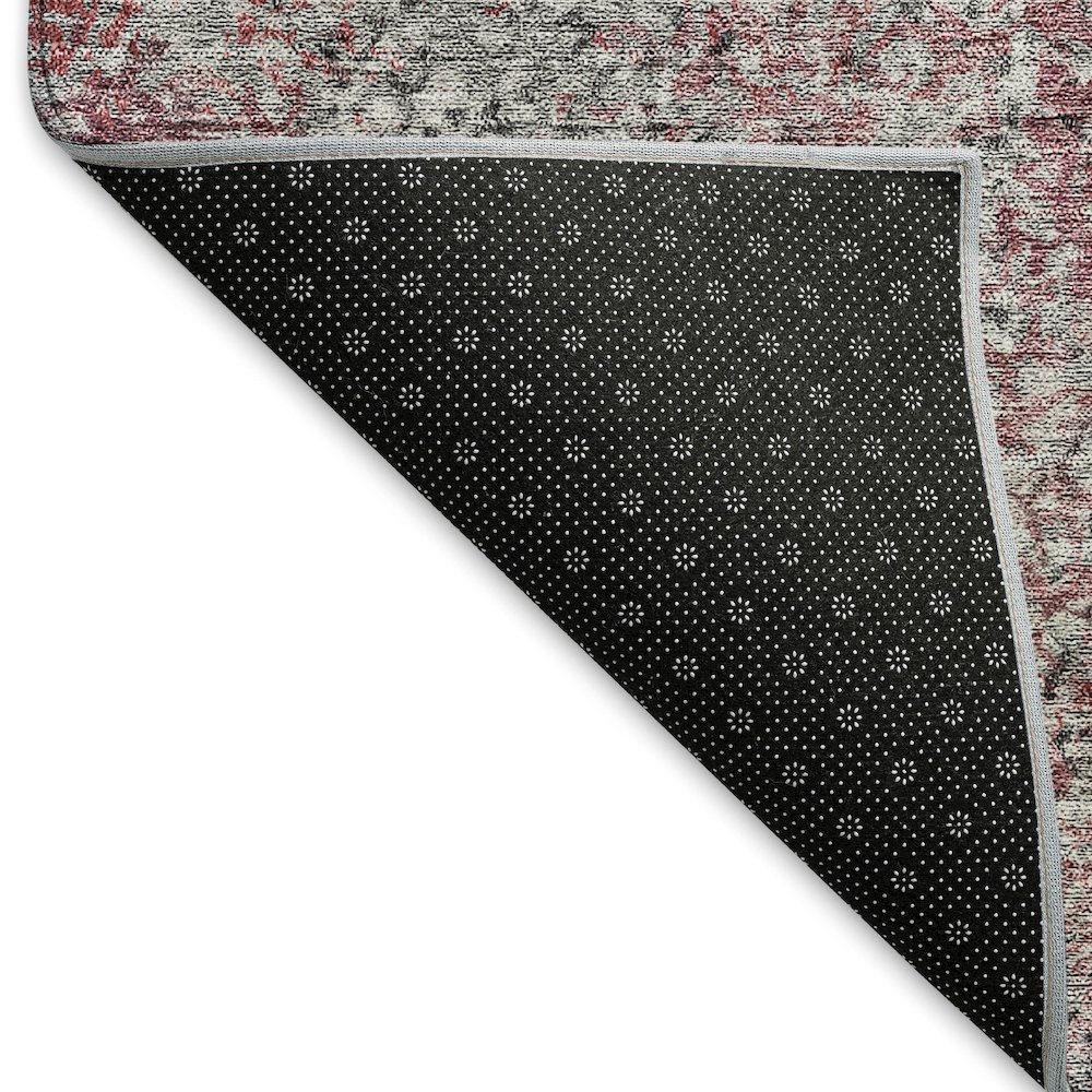 Premium Machine Washable Mayfield AMF840 Merlot 2'6" x 3'10" Rug. Picture 2