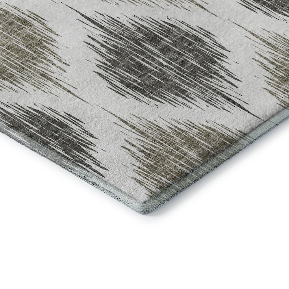 Premium Machine Washable Mayfield AMF848 Taupe 2'6" x 3'10" Rug. Picture 3