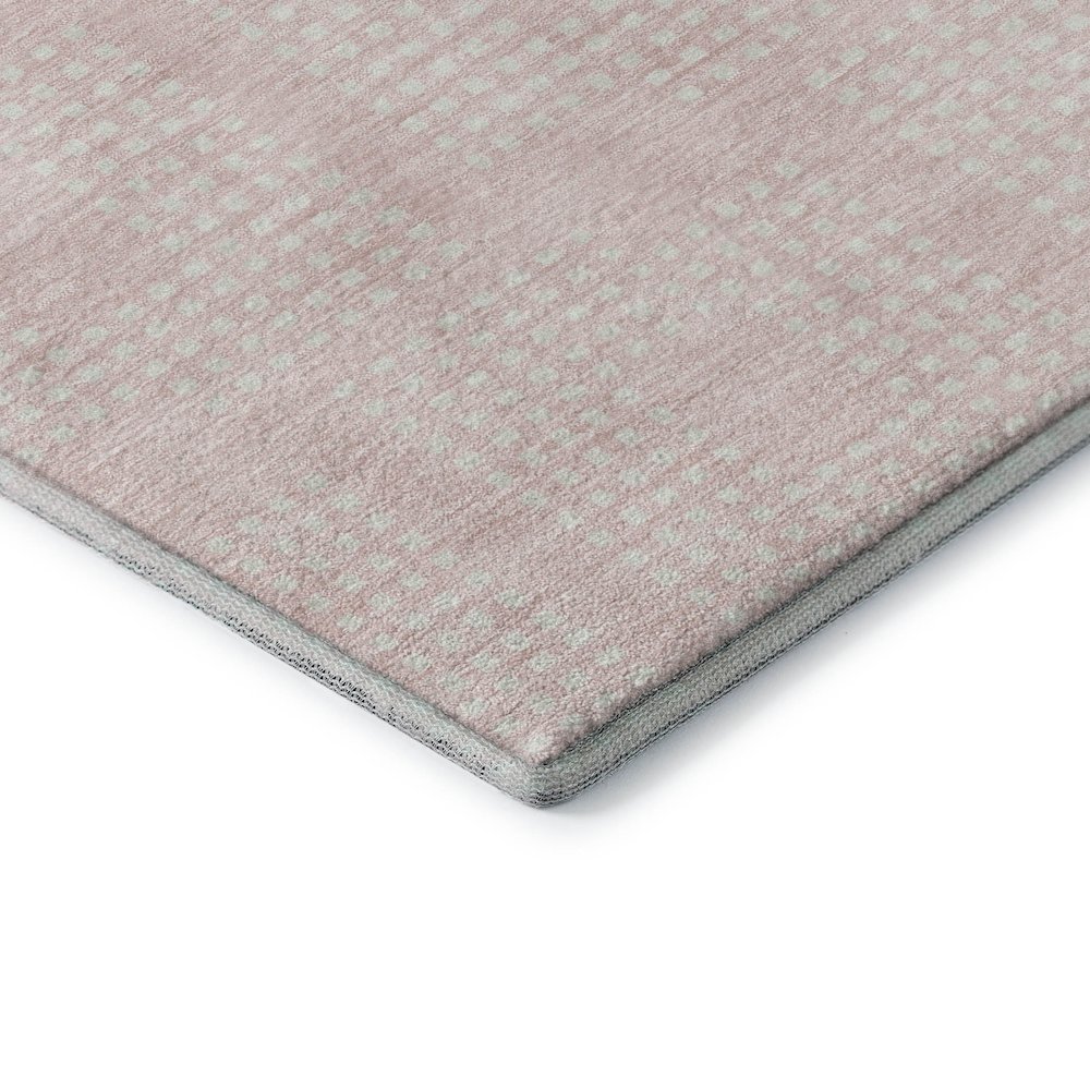 Premium Machine Washable Mayfield AMF890 Pink 2'6" x 3'10" Rug. Picture 3