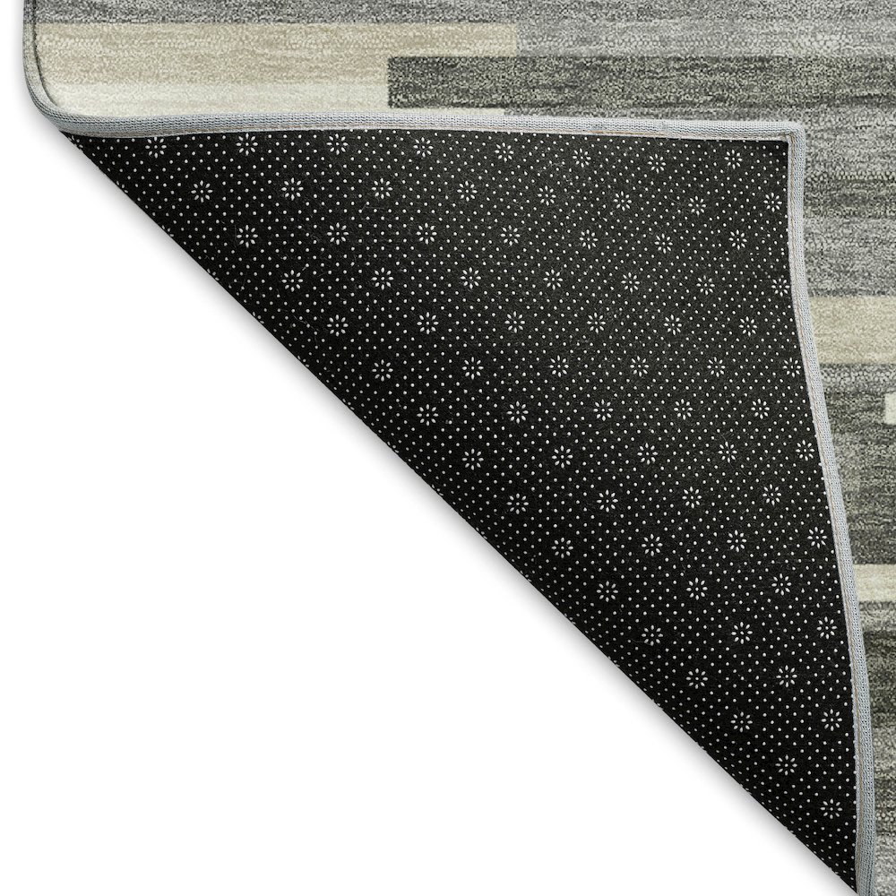 Premium Machine Washable Mayfield AMF894 Gray 2'6" x 3'10" Rug. Picture 2