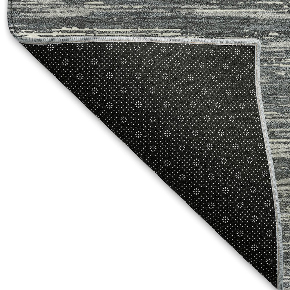 Premium Machine Washable Mayfield AMF896 Gray 2'6" x 3'10" Rug. Picture 2