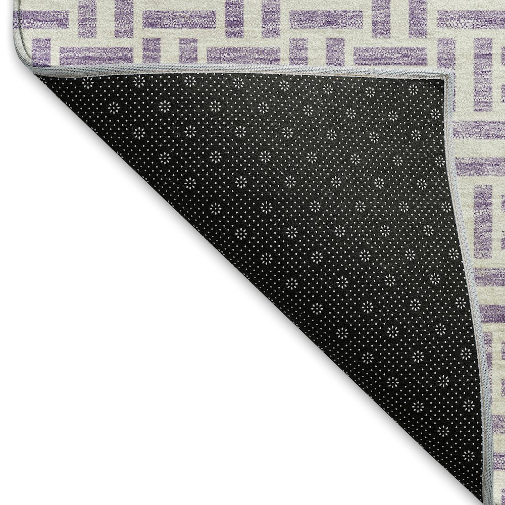 Premium Machine Washable Mayfield AMF911 Lavender 2'6" x 3'10" Rug. Picture 2
