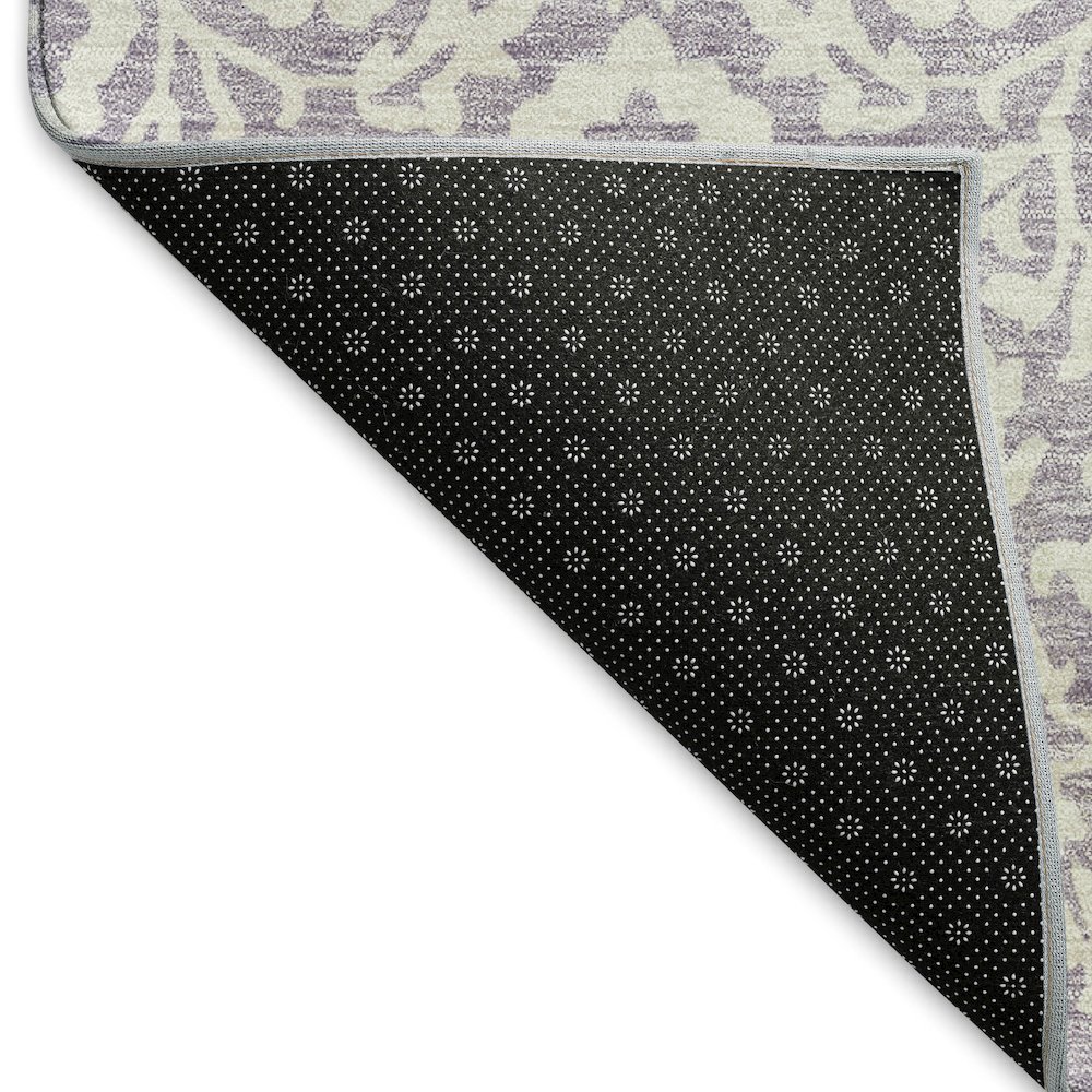 Premium Machine Washable Mayfield AMF920 Lavender 2'6" x 3'10" Rug. Picture 2