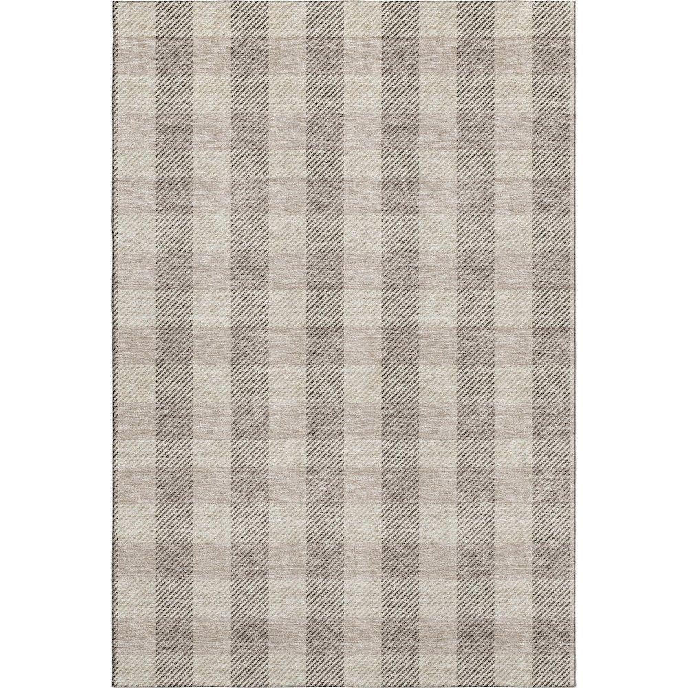 Premium Machine Washable Mayfield AMF924 Beige 5' x 7'6" Rug. Picture 1